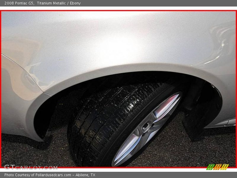 Titanium Metallic / Ebony 2008 Pontiac G5
