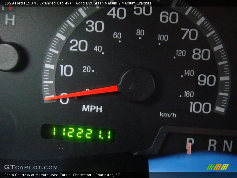 Woodland Green Metallic / Medium Graphite 1999 Ford F150 XL Extended Cab 4x4