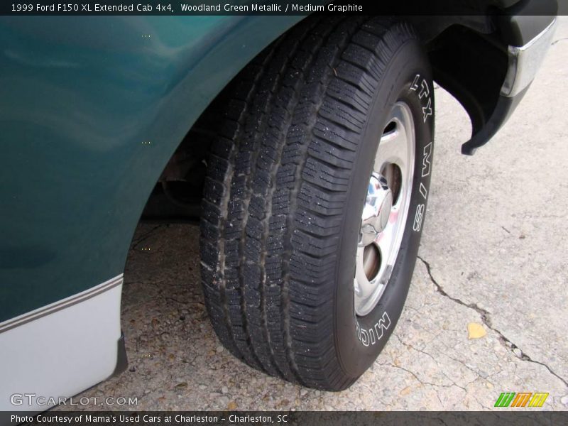 Woodland Green Metallic / Medium Graphite 1999 Ford F150 XL Extended Cab 4x4