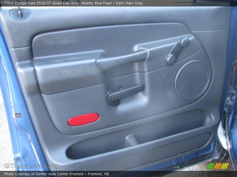 Atlantic Blue Pearl / Dark Slate Gray 2005 Dodge Ram 3500 ST Quad Cab 4x4
