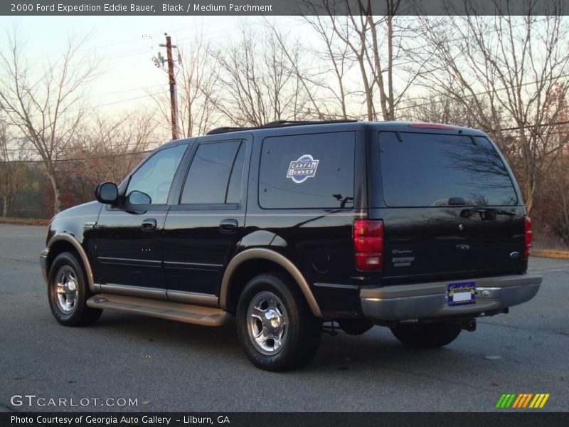 Black / Medium Parchment 2000 Ford Expedition Eddie Bauer