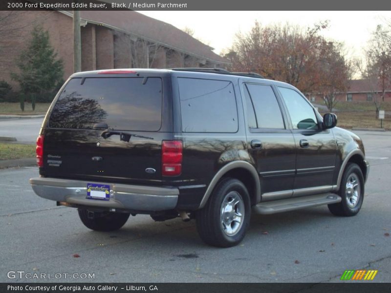 Black / Medium Parchment 2000 Ford Expedition Eddie Bauer