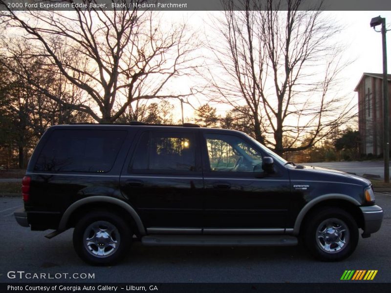 Black / Medium Parchment 2000 Ford Expedition Eddie Bauer