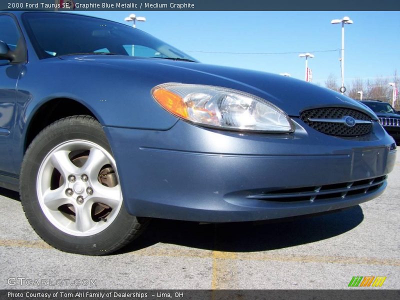 Graphite Blue Metallic / Medium Graphite 2000 Ford Taurus SE