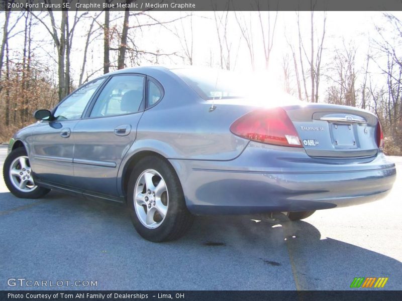 Graphite Blue Metallic / Medium Graphite 2000 Ford Taurus SE