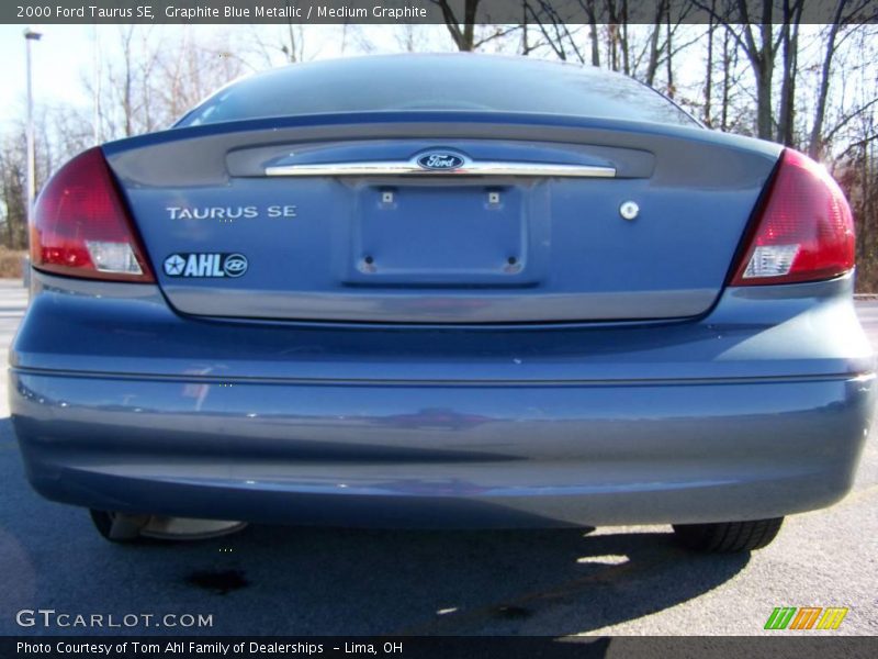 Graphite Blue Metallic / Medium Graphite 2000 Ford Taurus SE