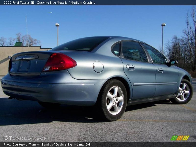 Graphite Blue Metallic / Medium Graphite 2000 Ford Taurus SE