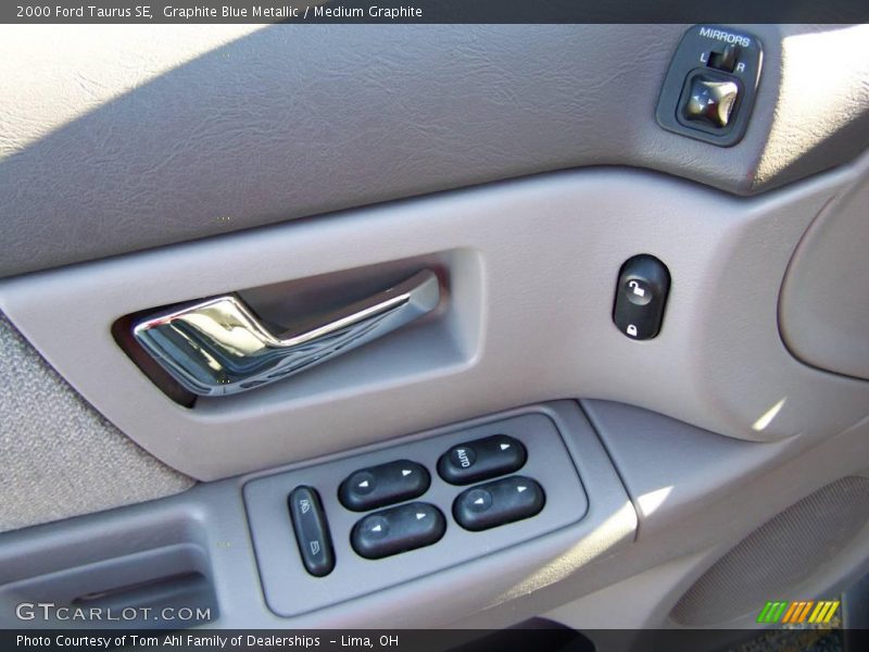 Graphite Blue Metallic / Medium Graphite 2000 Ford Taurus SE