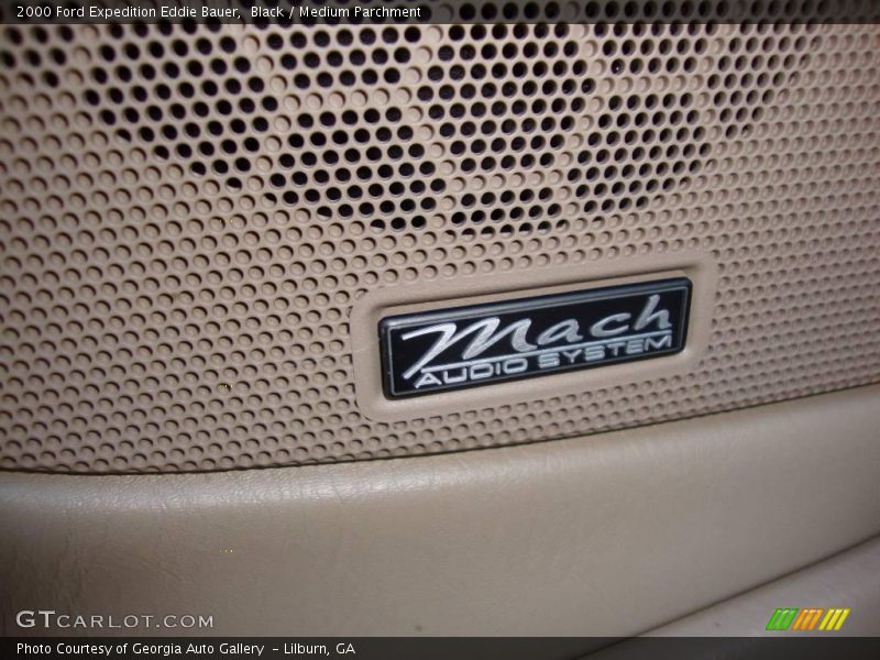 Black / Medium Parchment 2000 Ford Expedition Eddie Bauer