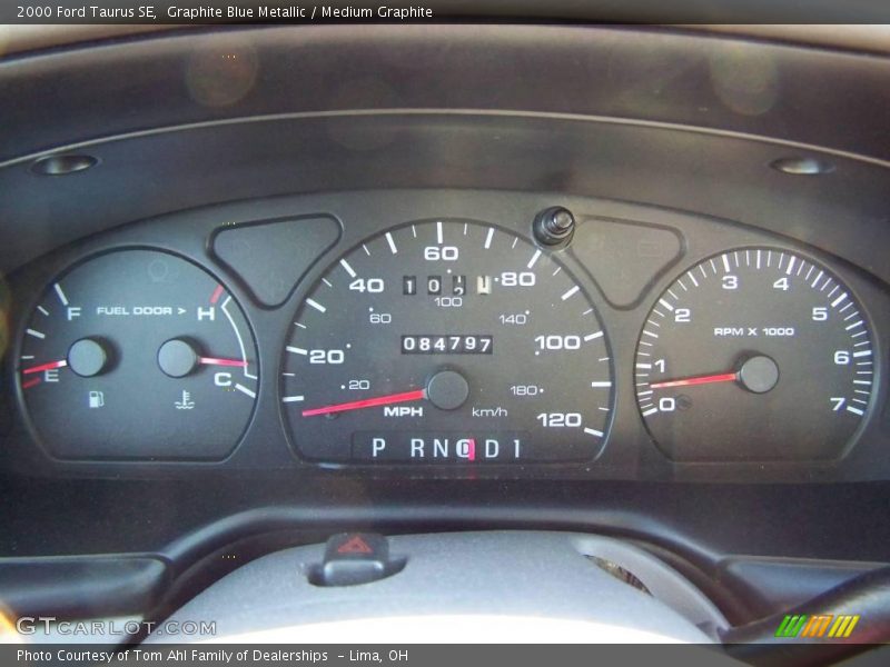 Graphite Blue Metallic / Medium Graphite 2000 Ford Taurus SE