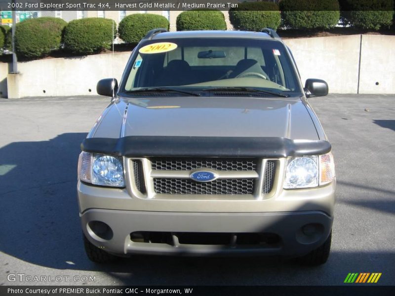 Harvest Gold Metallic / Medium Prairie Tan 2002 Ford Explorer Sport Trac 4x4