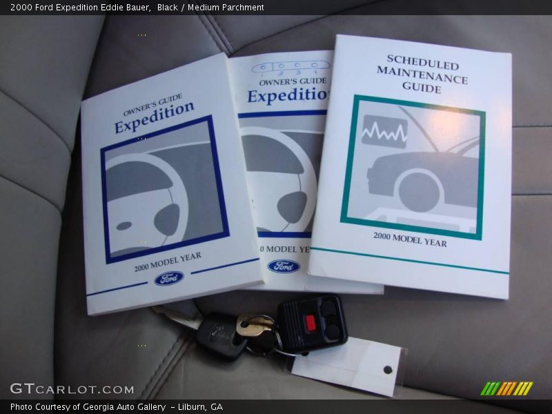 Black / Medium Parchment 2000 Ford Expedition Eddie Bauer