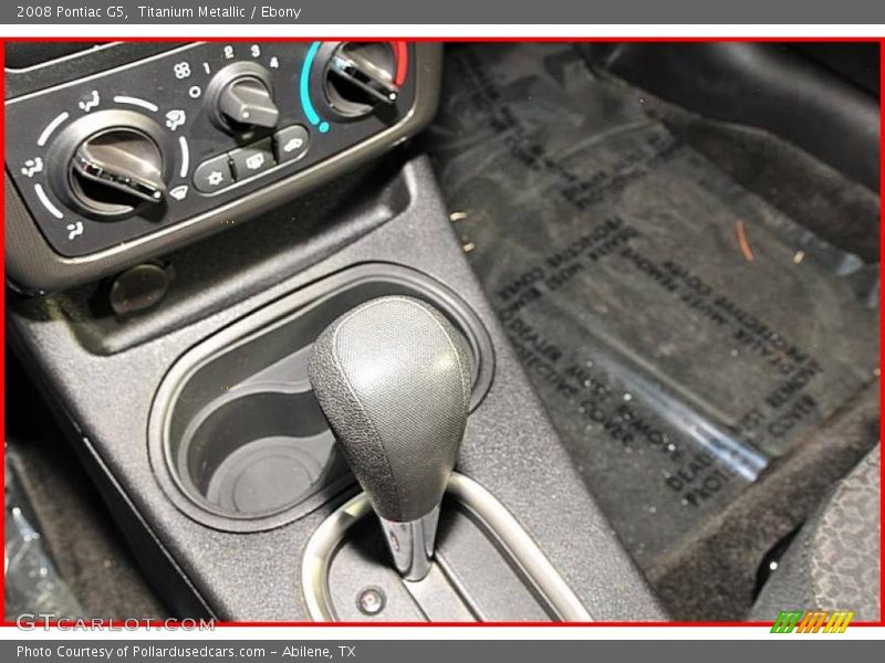 Titanium Metallic / Ebony 2008 Pontiac G5
