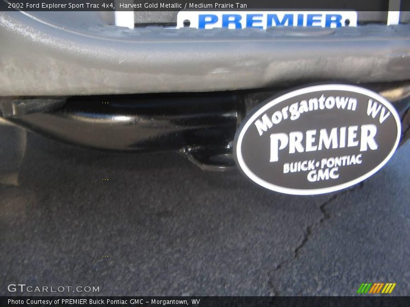 Harvest Gold Metallic / Medium Prairie Tan 2002 Ford Explorer Sport Trac 4x4
