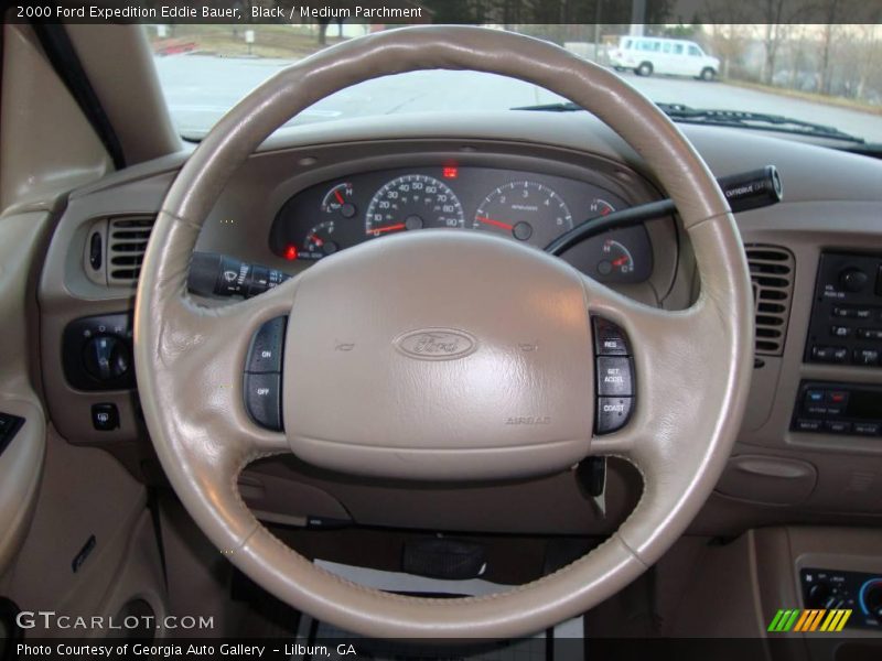 Black / Medium Parchment 2000 Ford Expedition Eddie Bauer