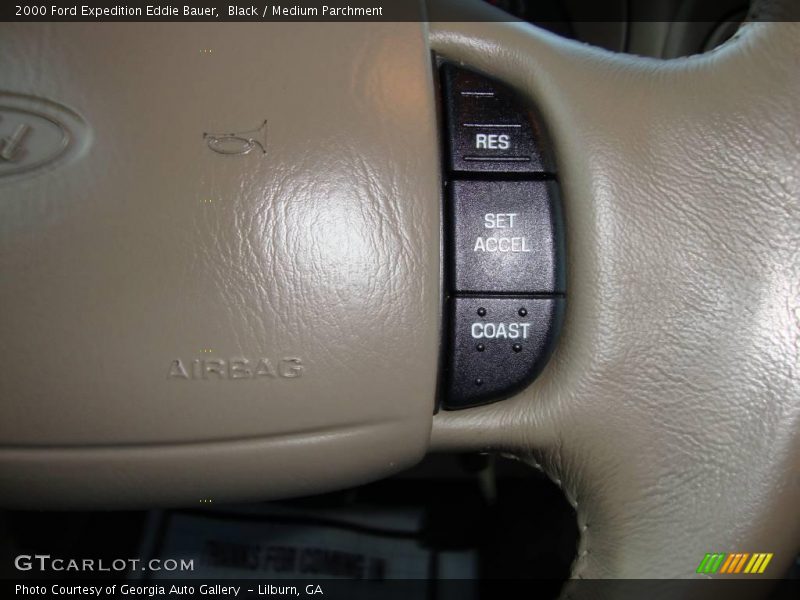 Black / Medium Parchment 2000 Ford Expedition Eddie Bauer