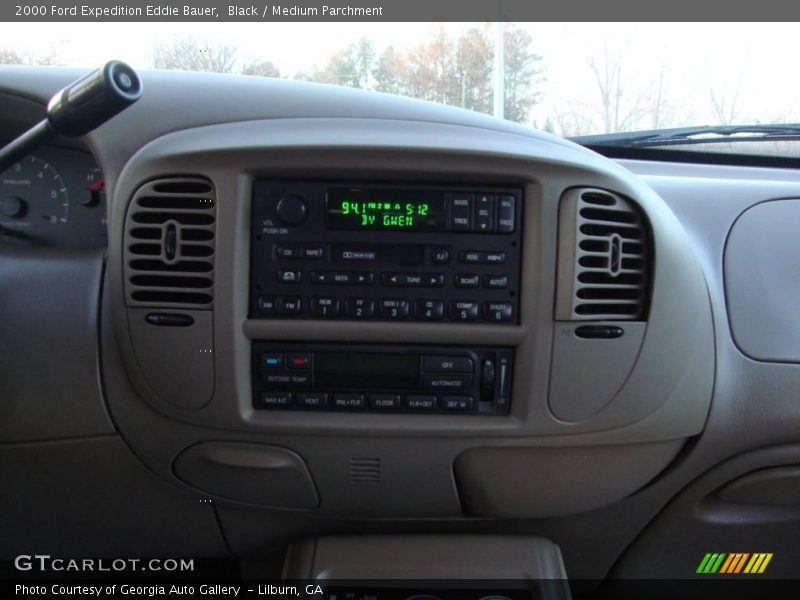 Black / Medium Parchment 2000 Ford Expedition Eddie Bauer