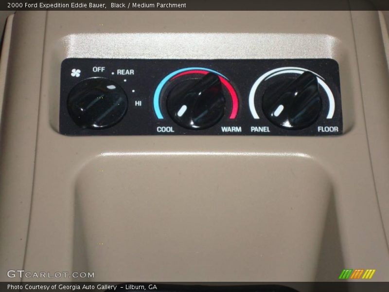 Black / Medium Parchment 2000 Ford Expedition Eddie Bauer
