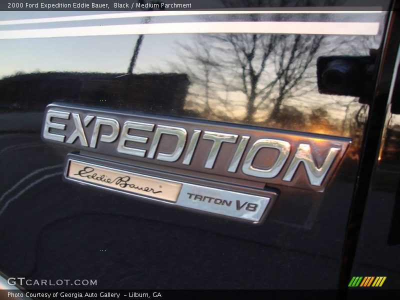 Black / Medium Parchment 2000 Ford Expedition Eddie Bauer