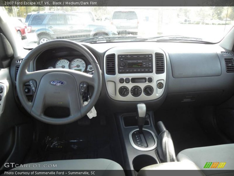 Black / Medium/Dark Flint 2007 Ford Escape XLT V6