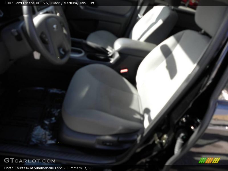 Black / Medium/Dark Flint 2007 Ford Escape XLT V6