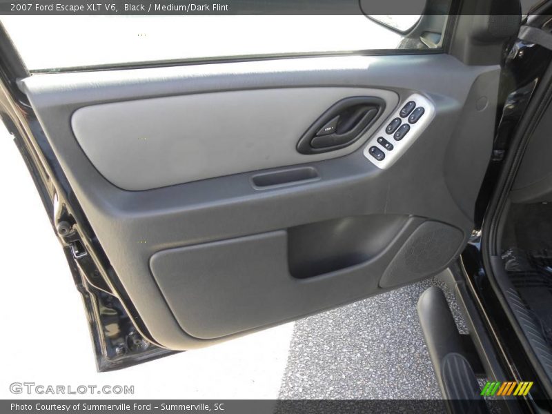 Black / Medium/Dark Flint 2007 Ford Escape XLT V6