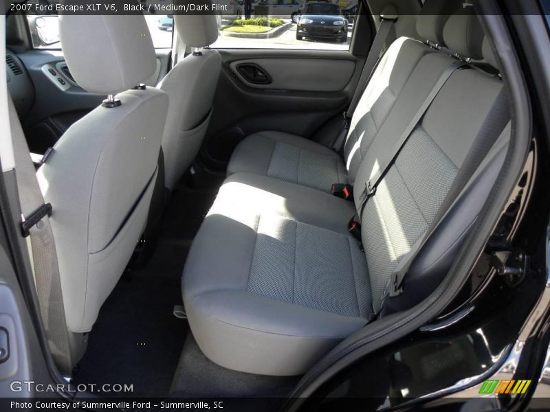 Black / Medium/Dark Flint 2007 Ford Escape XLT V6
