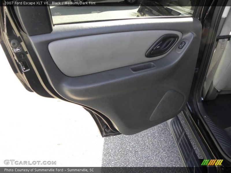 Black / Medium/Dark Flint 2007 Ford Escape XLT V6
