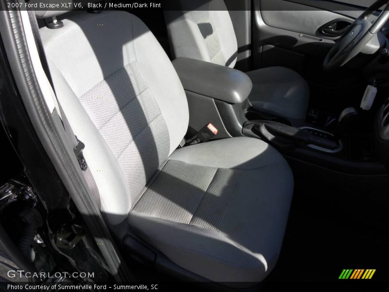 Black / Medium/Dark Flint 2007 Ford Escape XLT V6