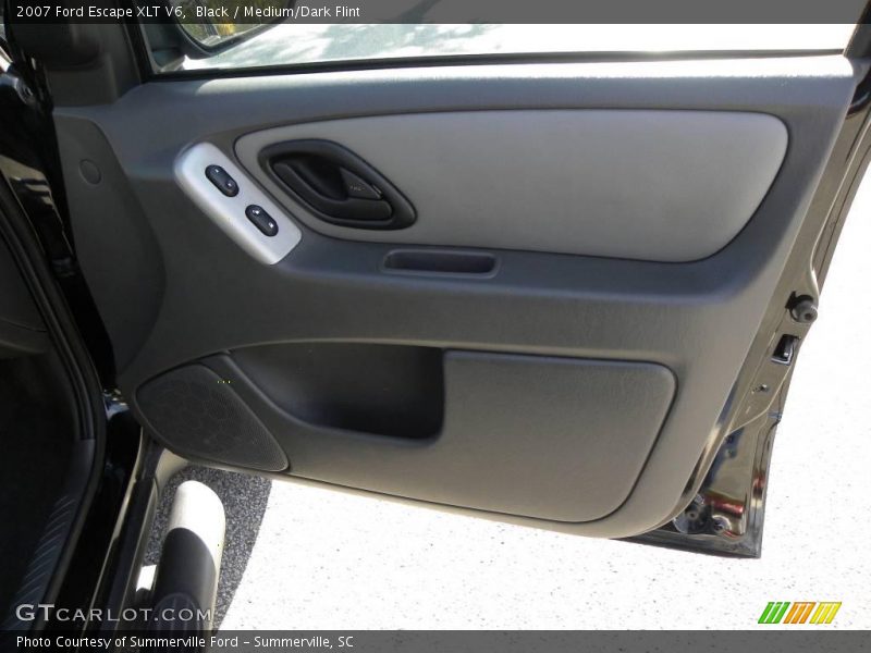Black / Medium/Dark Flint 2007 Ford Escape XLT V6
