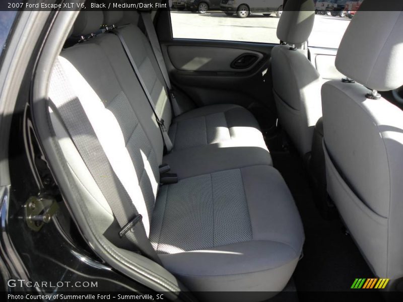 Black / Medium/Dark Flint 2007 Ford Escape XLT V6
