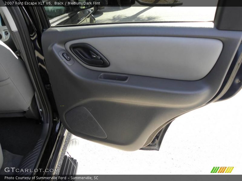 Black / Medium/Dark Flint 2007 Ford Escape XLT V6