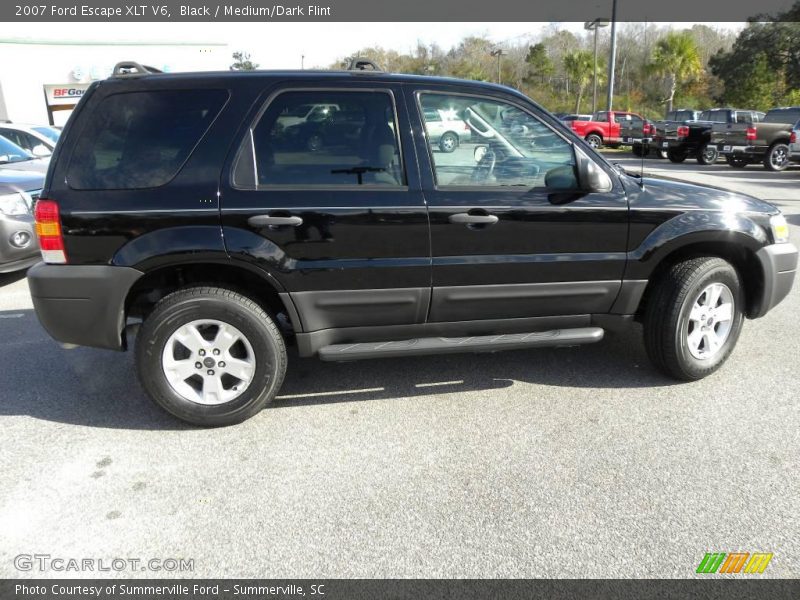 Black / Medium/Dark Flint 2007 Ford Escape XLT V6