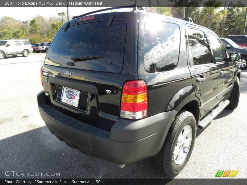 Black / Medium/Dark Flint 2007 Ford Escape XLT V6