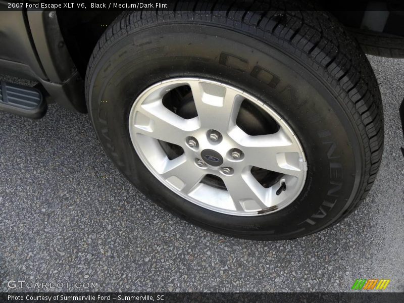 Black / Medium/Dark Flint 2007 Ford Escape XLT V6