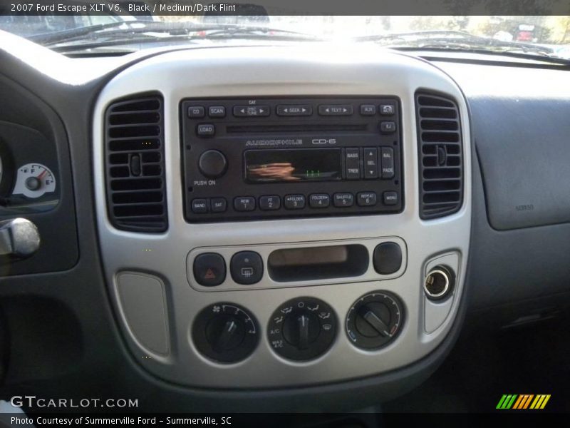 Black / Medium/Dark Flint 2007 Ford Escape XLT V6