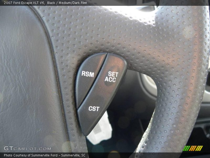 Black / Medium/Dark Flint 2007 Ford Escape XLT V6