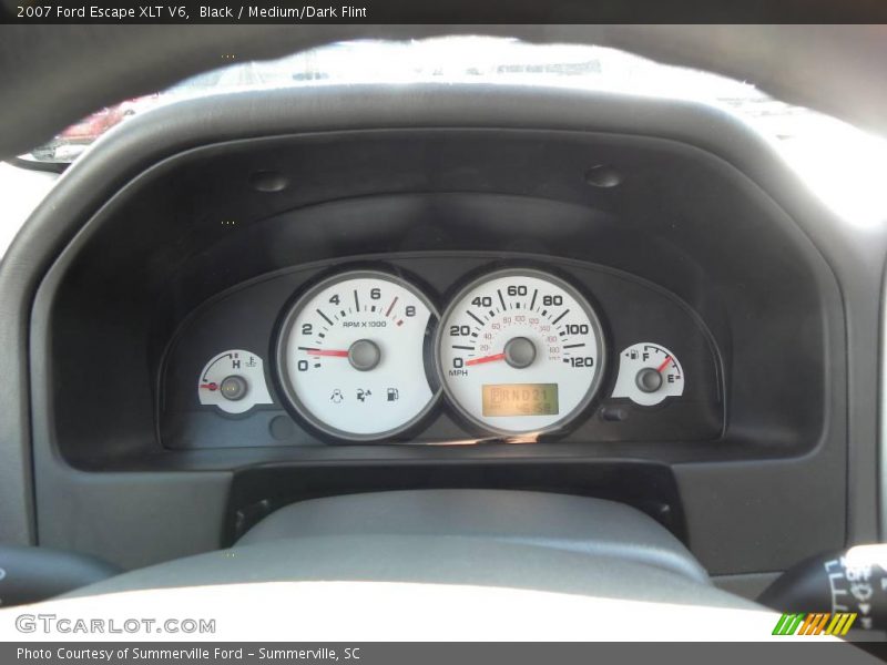 Black / Medium/Dark Flint 2007 Ford Escape XLT V6