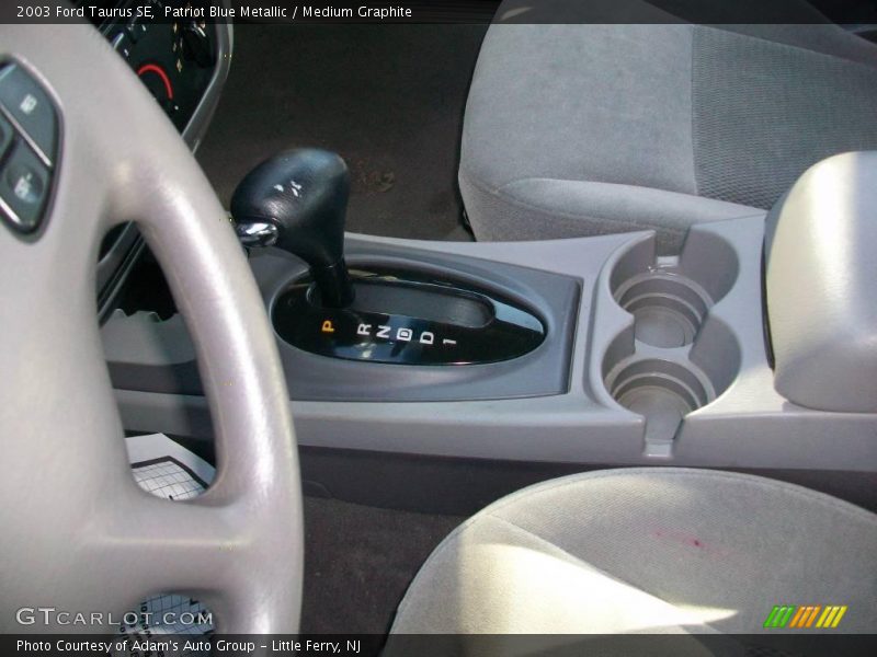 Patriot Blue Metallic / Medium Graphite 2003 Ford Taurus SE