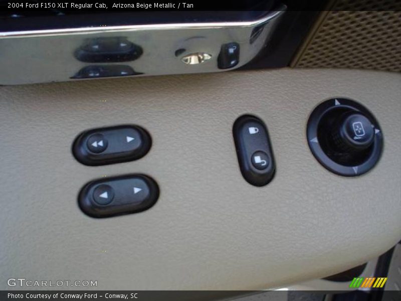 Arizona Beige Metallic / Tan 2004 Ford F150 XLT Regular Cab