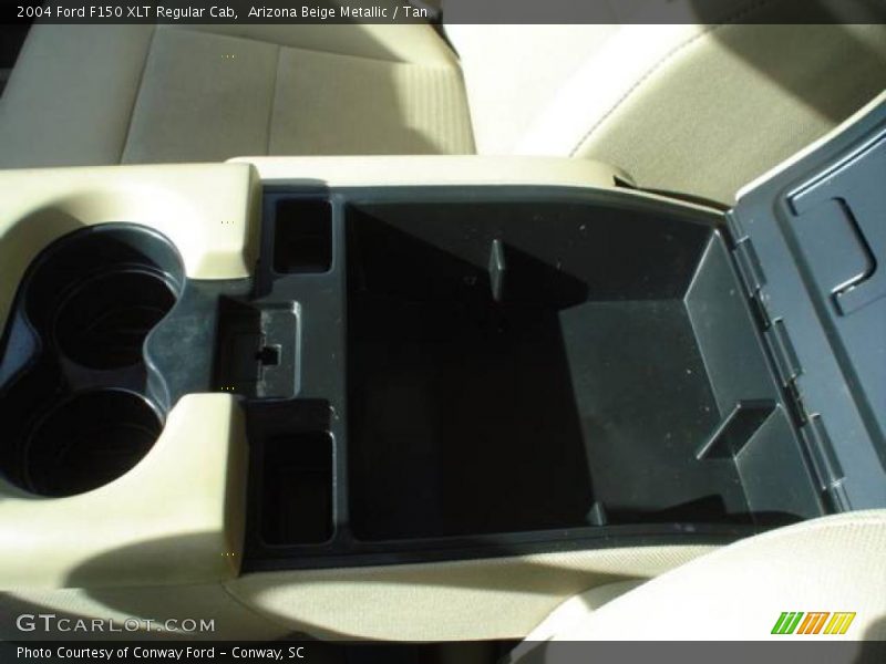 Arizona Beige Metallic / Tan 2004 Ford F150 XLT Regular Cab