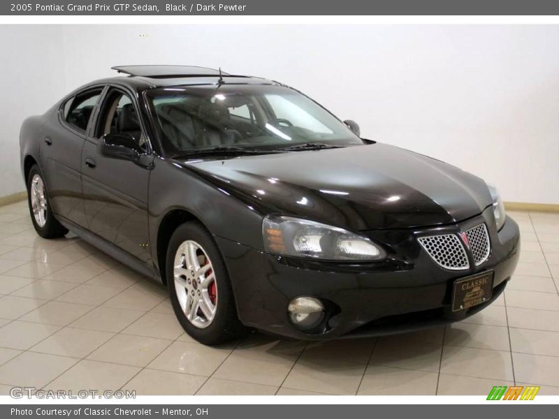 Black / Dark Pewter 2005 Pontiac Grand Prix GTP Sedan