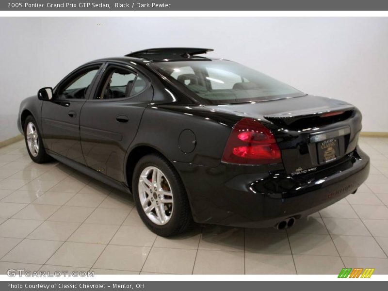 Black / Dark Pewter 2005 Pontiac Grand Prix GTP Sedan