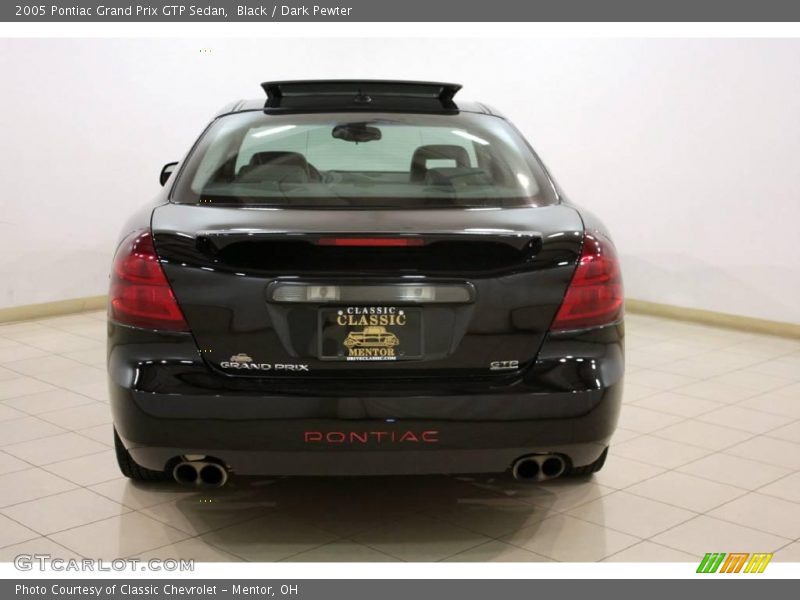 Black / Dark Pewter 2005 Pontiac Grand Prix GTP Sedan