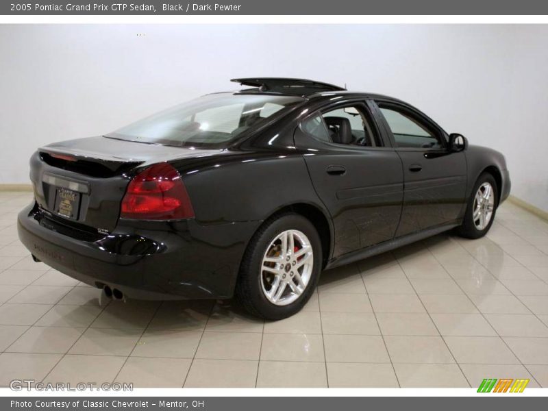 Black / Dark Pewter 2005 Pontiac Grand Prix GTP Sedan