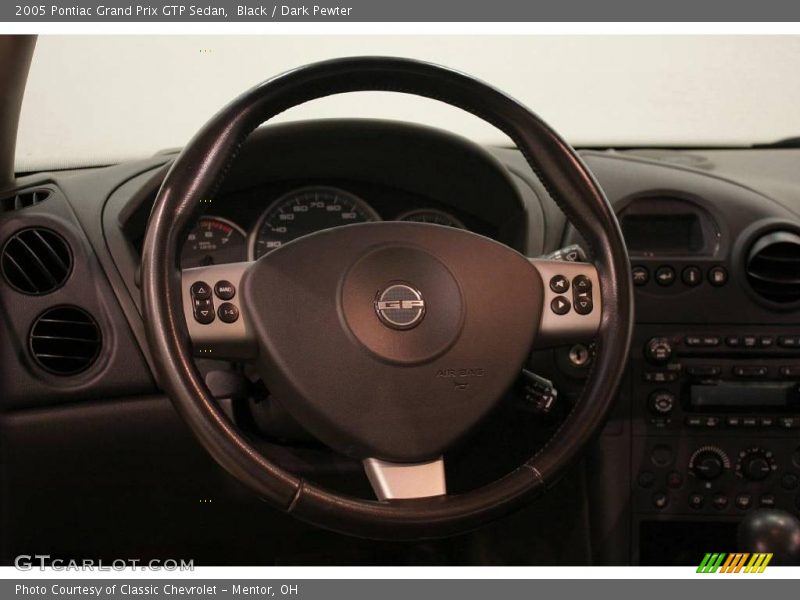Black / Dark Pewter 2005 Pontiac Grand Prix GTP Sedan