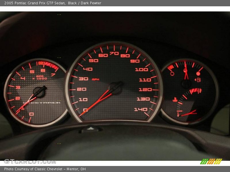 Black / Dark Pewter 2005 Pontiac Grand Prix GTP Sedan