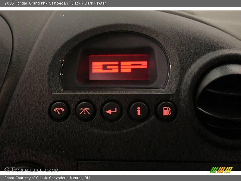 Black / Dark Pewter 2005 Pontiac Grand Prix GTP Sedan