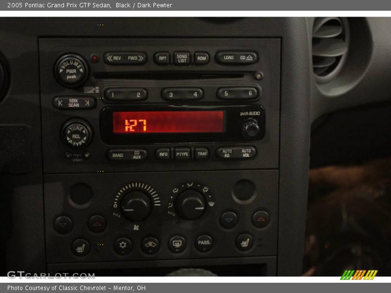 Black / Dark Pewter 2005 Pontiac Grand Prix GTP Sedan