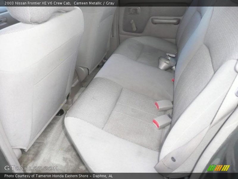 Canteen Metallic / Gray 2003 Nissan Frontier XE V6 Crew Cab